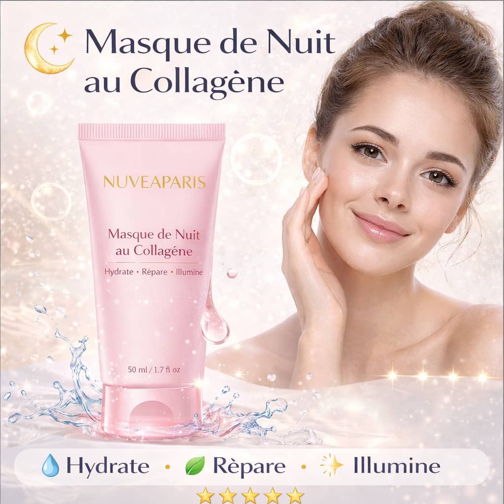 Masque de nuit au collagène Nuvea Paris – vue principale du produit